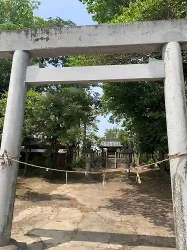 淺井神社（浅井町）の鳥居