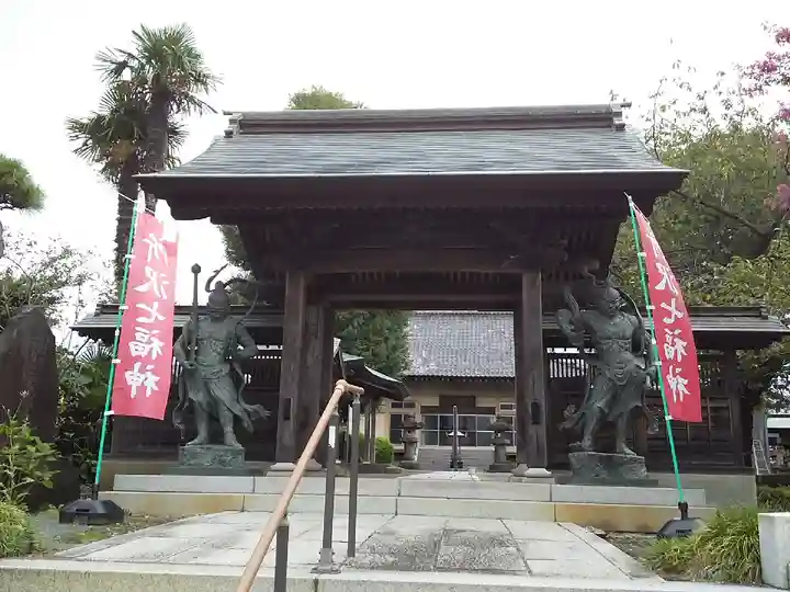 長久寺の山門・神門