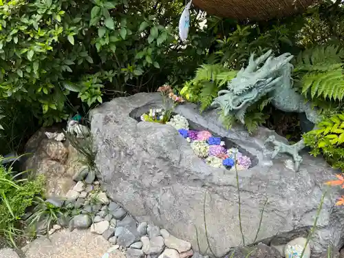 三輪神社の手水舎