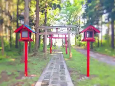 二ツ森稲荷神社の鳥居