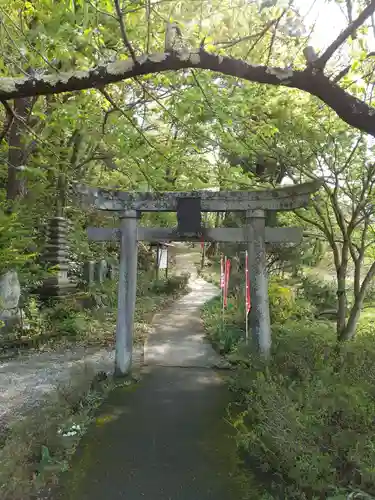 唐松観音の鳥居