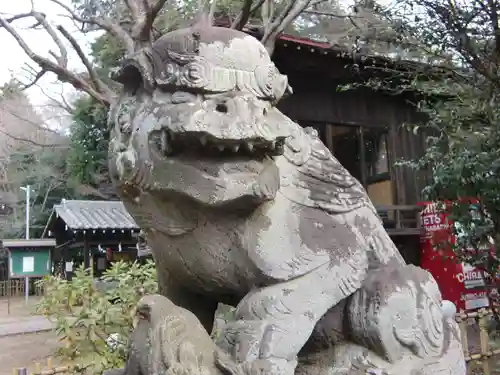 畑子安神社の狛犬