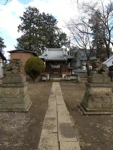 八幡神社の狛犬