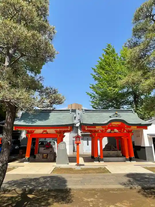 穴八幡宮の手水舎