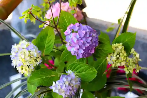 三津厳島神社の手水舎
