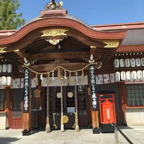 阿部野神社の本殿・本堂
