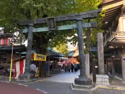 湯島天満宮の鳥居