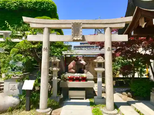 加賀屋天満宮の鳥居