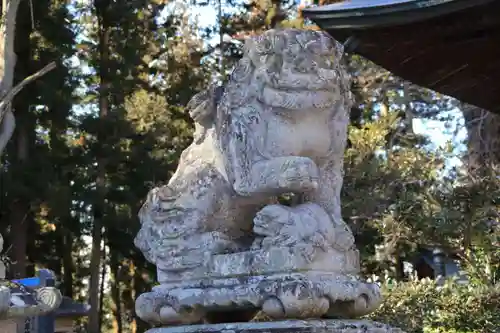 田村神社の狛犬