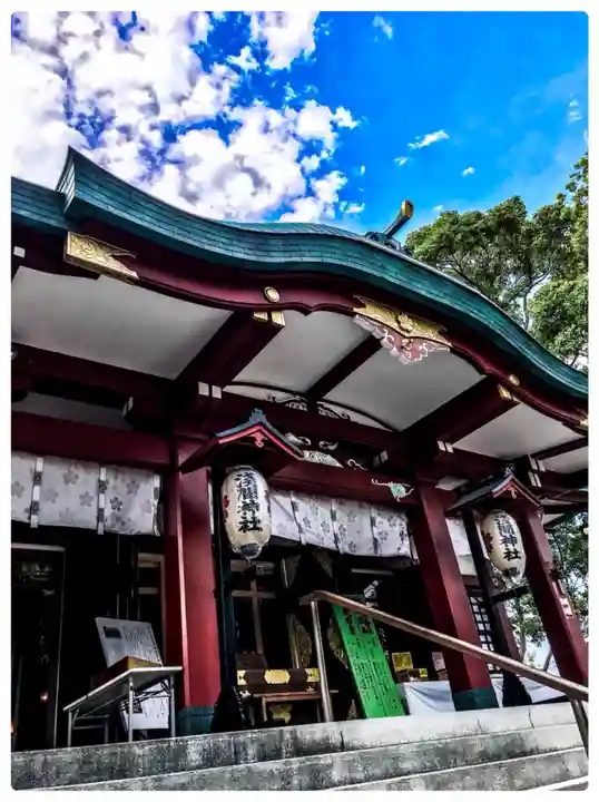 多摩川浅間神社の本殿・本堂