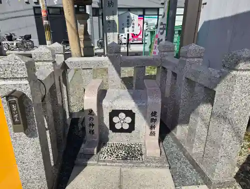 足の神様 服部天神宮(大阪府)