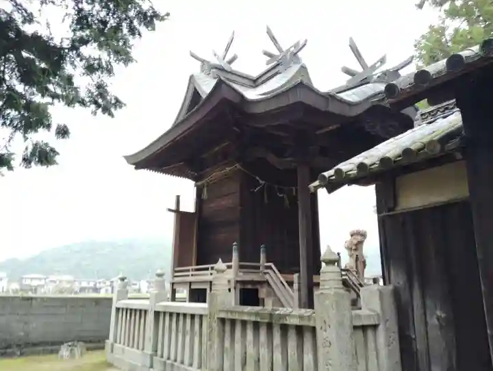 八幡神社の本殿・本堂