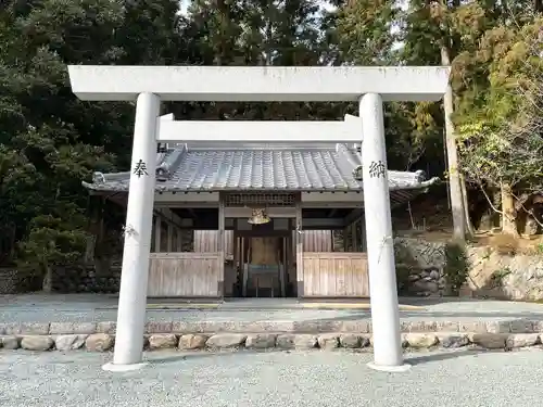 紀師神社の鳥居