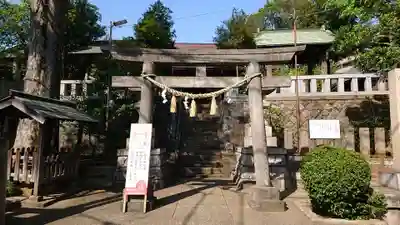 代田八幡神社の鳥居