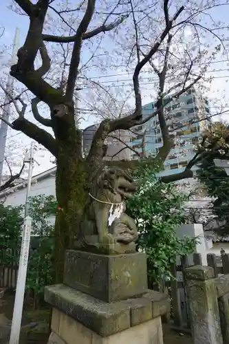 鳩ヶ谷氷川神社の狛犬