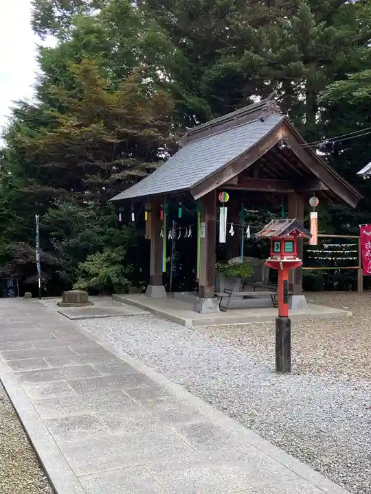 滑川神社 - 仕事と子どもの守り神の手水舎