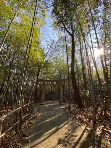 吉備津岡辛木神社の鳥居