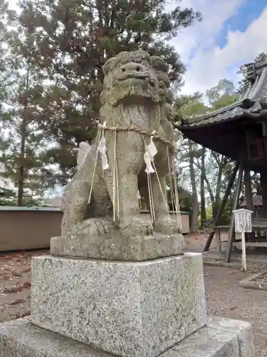 大井神社の狛犬