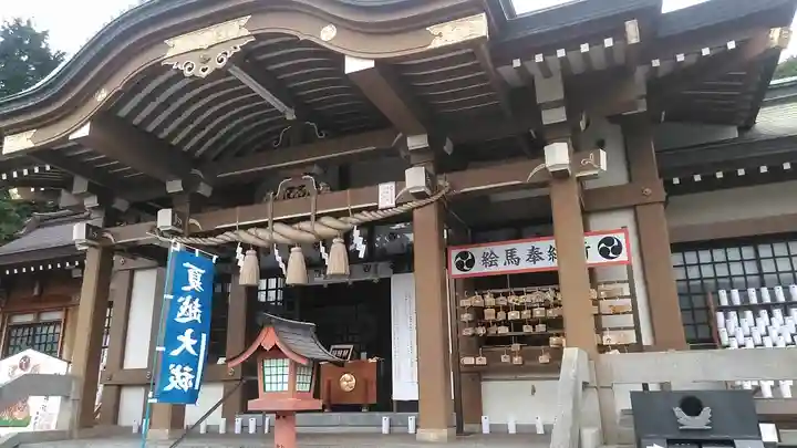 到津八幡神社の本殿・本堂