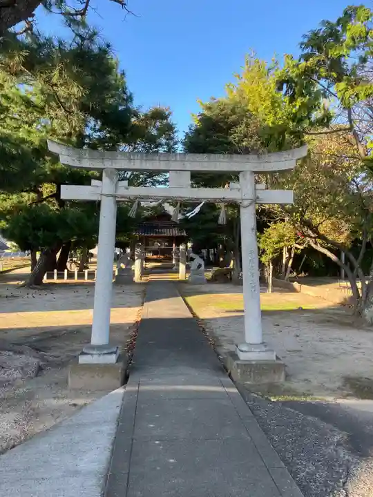 八野神社の鳥居