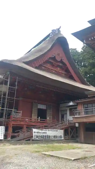 出羽神社(出羽三山神社)~三神合祭殿~(山形県)