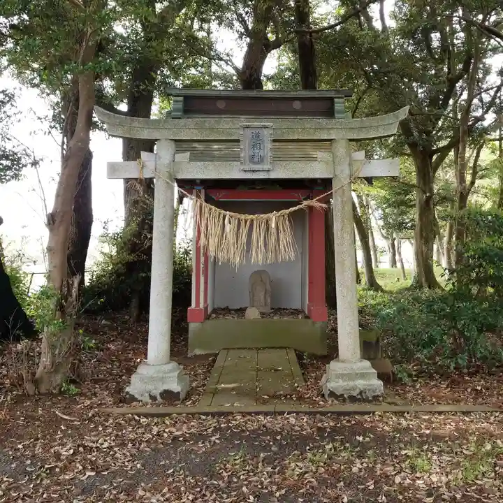 阿波神社の本殿・本堂