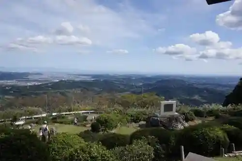 阿波々神社の景色