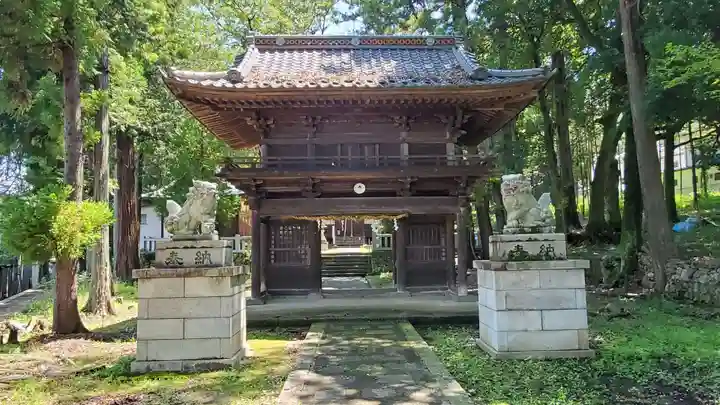 弓削神社の山門・神門