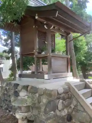 西八龍社の本殿・本堂