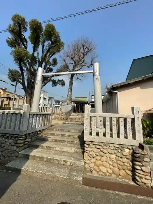 稗田水神社の鳥居