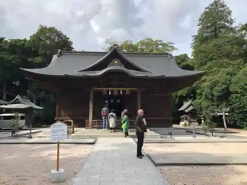 松江神社の本殿・本堂