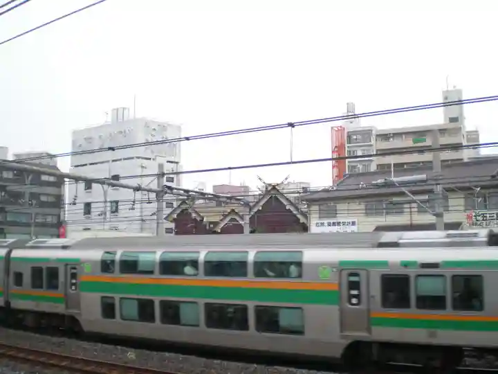元三島神社の周辺