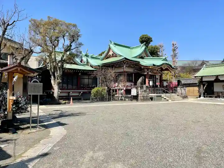 諏訪神社の本殿・本堂