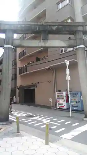 生國魂神社の鳥居