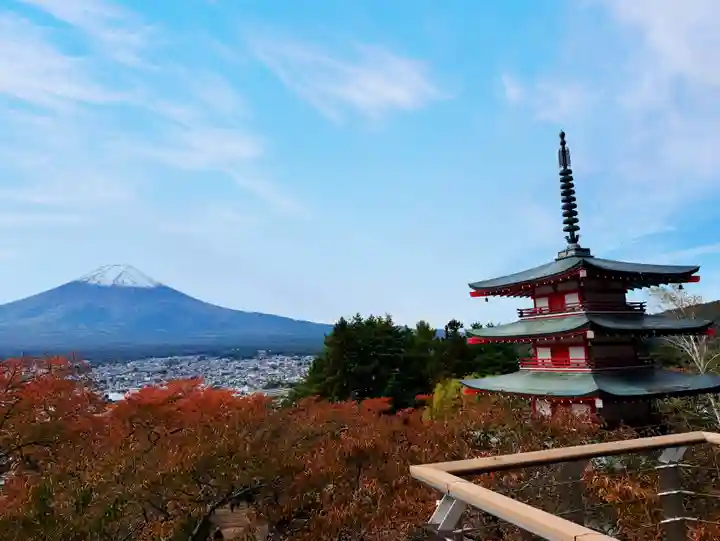 新倉富士浅間神社(山梨県)