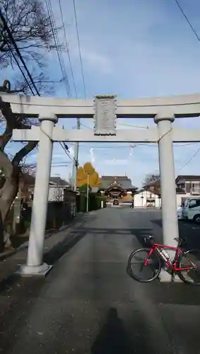 子守神社の鳥居