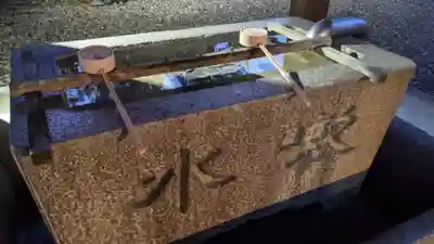 溝旗神社（肇國神社）の手水舎
