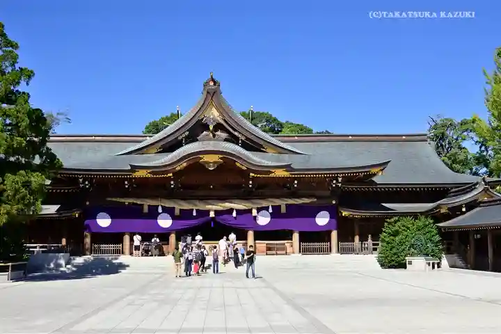 寒川神社の本殿・本堂