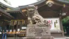 検見川神社の狛犬