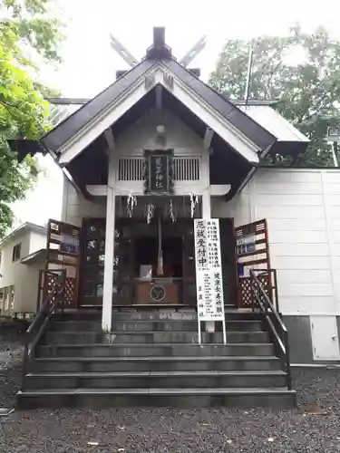 星置神社の本殿