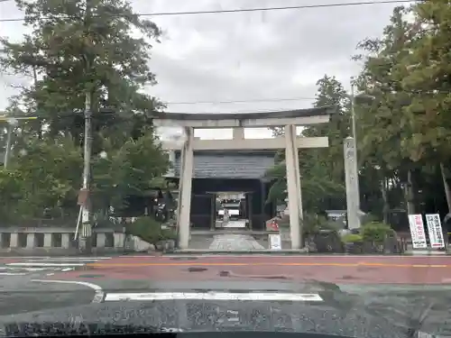 甲斐國一宮 浅間神社の鳥居