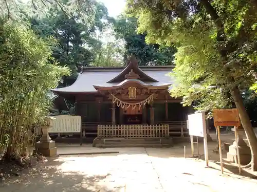 氷川女體神社の本殿