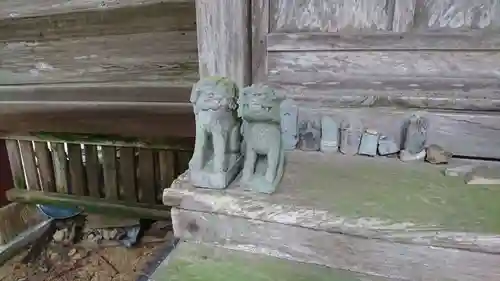 越知神社の狛犬