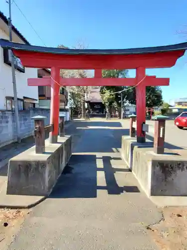 稲荷神社の鳥居