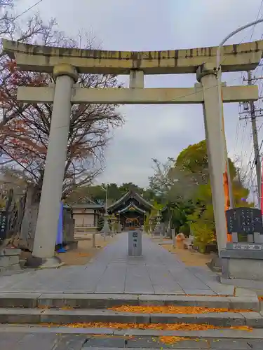 寺津八幡社（寺津町）の鳥居