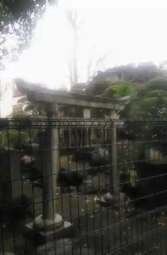 富士浅間神社の鳥居