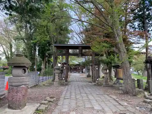 諏方神社の鳥居