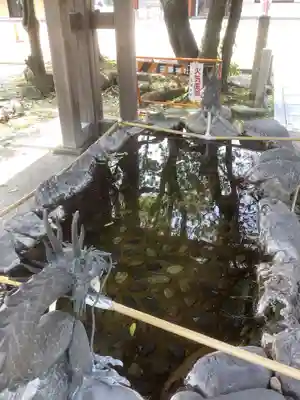 田縣神社の手水舎