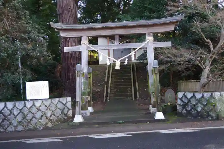 石神社の鳥居