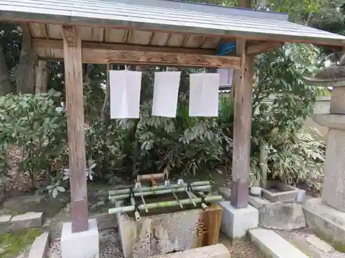 八所御霊神社の手水舎
